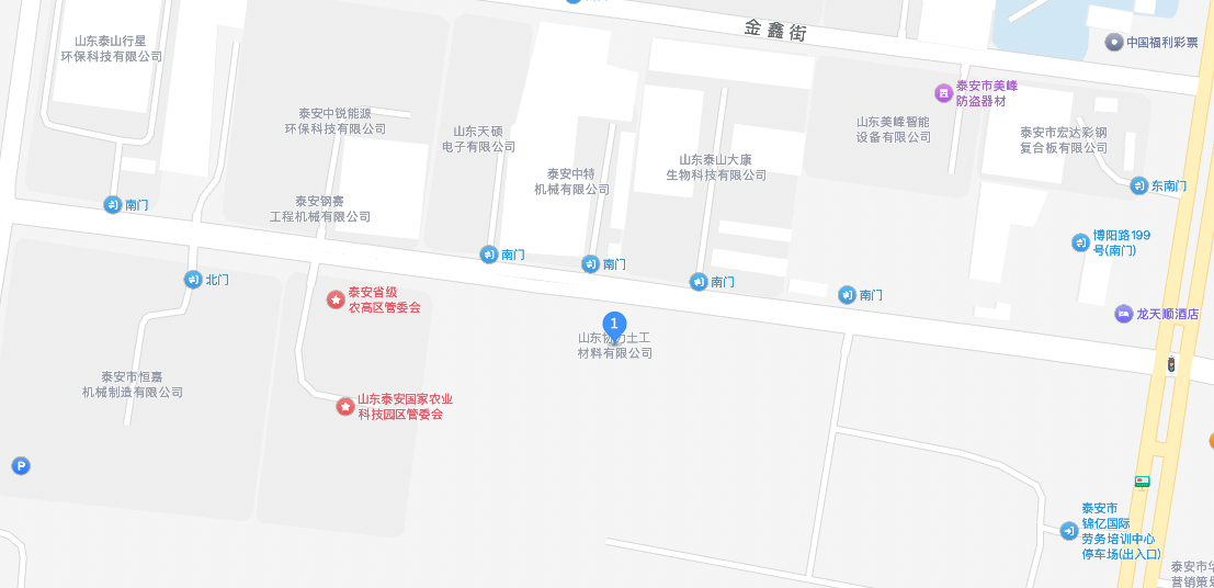 公司地理位置地图
